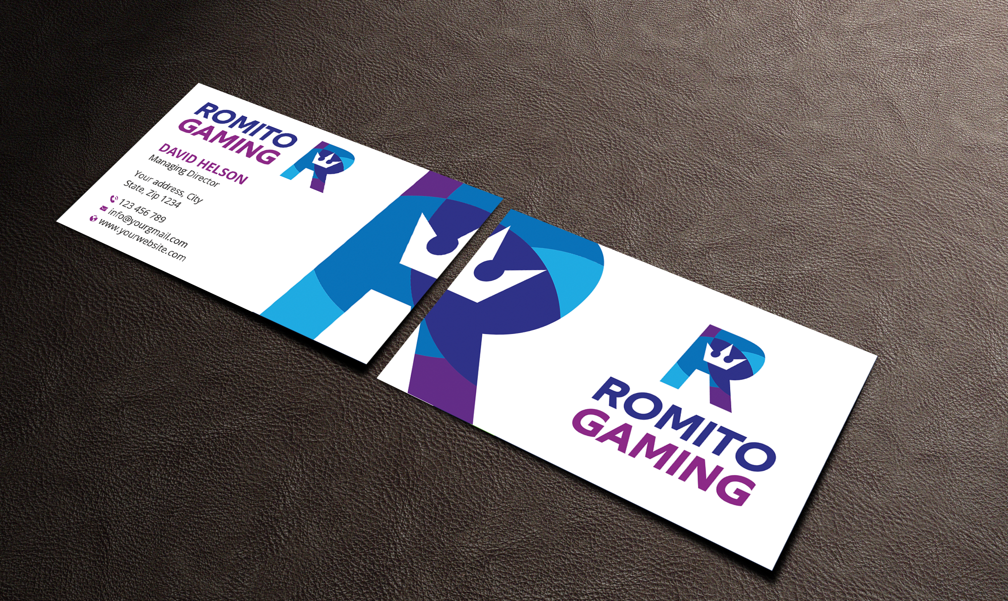 Business Card Design by Expert Bappy for Romito Gaming, LLC | Design #31097831