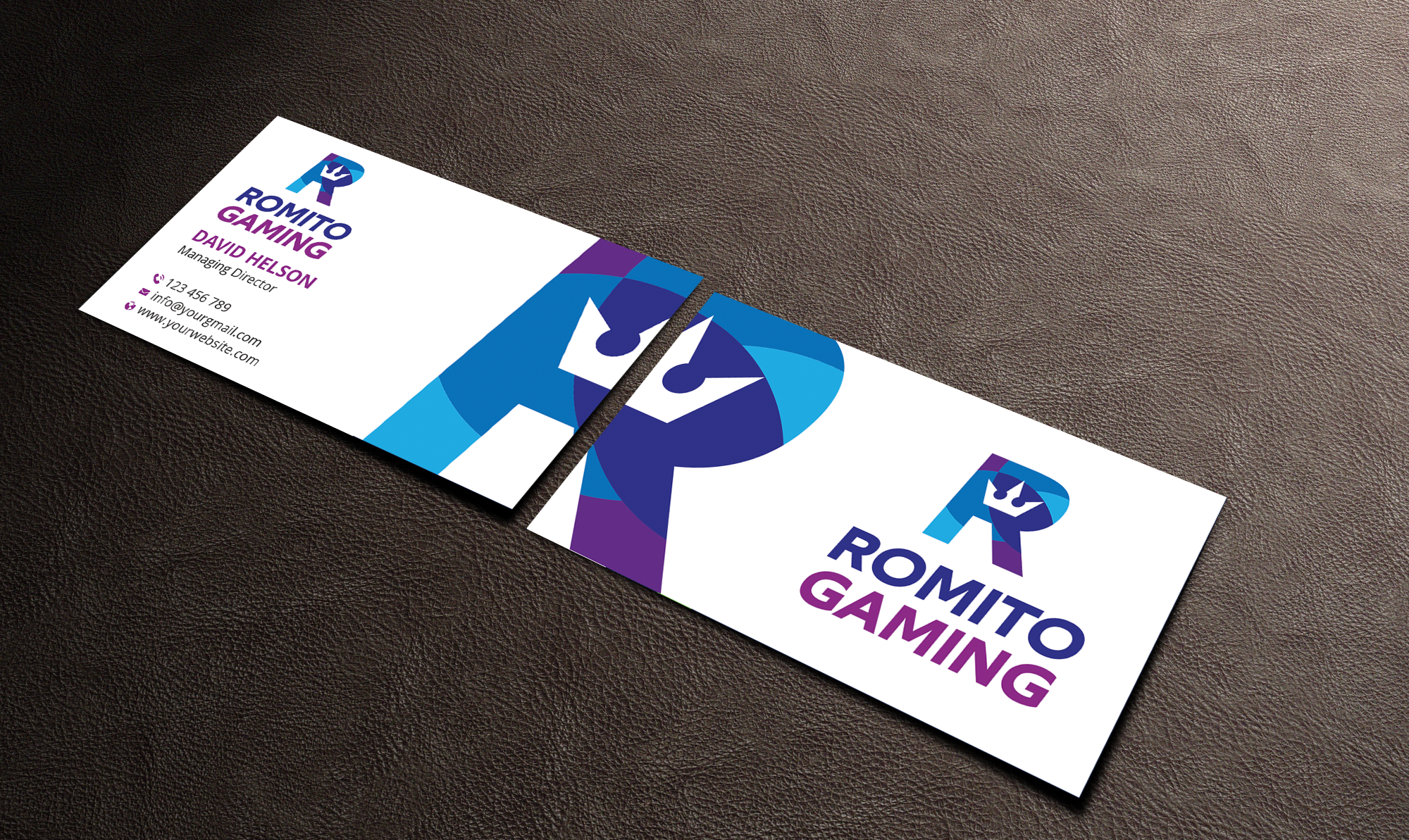 Business Card Design by Expert Bappy for Romito Gaming, LLC | Design #31097855