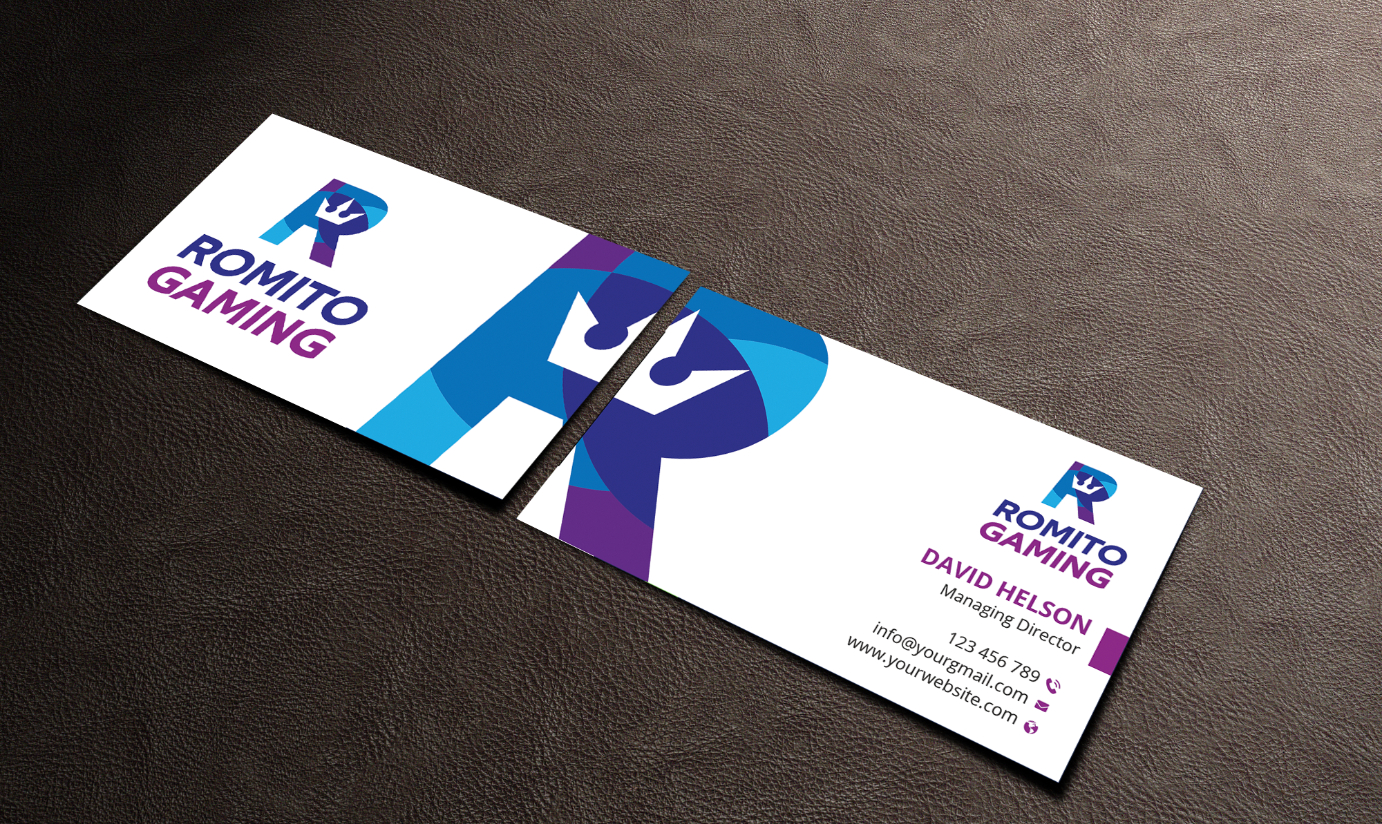 Business Card Design by Expert Bappy for Romito Gaming, LLC | Design #31098359