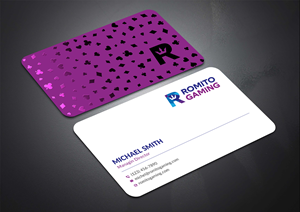 Business Card Design by Sun Moon Graphic Designer for Romito Gaming, LLC | Design: #31094305