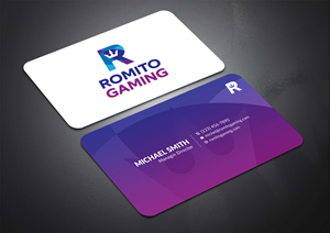 Business Card Design by Sun Moon Graphic Designer for Romito Gaming, LLC | Design: #31094308