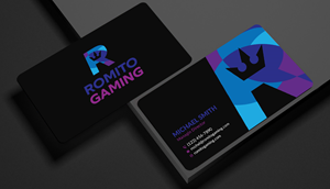 Business Card Design by Sun Moon Graphic Designer for Romito Gaming, LLC | Design: #31094316