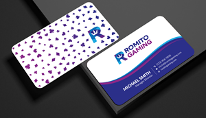 Business Card Design by Sun Moon Graphic Designer for Romito Gaming, LLC | Design: #31094317