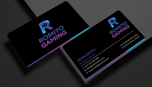 Visitenkarten-Design von jaggi5097 für Romito Gaming, LLC | Design #31097169