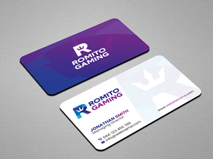 Business Card Design by Creations Box 2015 for Romito Gaming, LLC | Design: #31095237