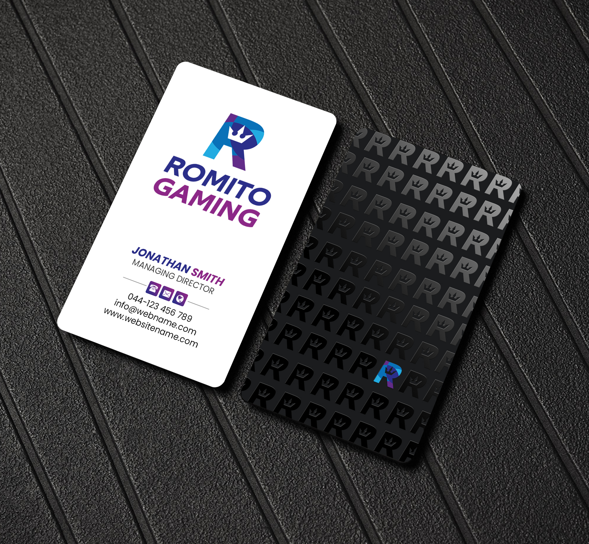Business Card Design by Creations Box 2015 for Romito Gaming, LLC | Design #31095239