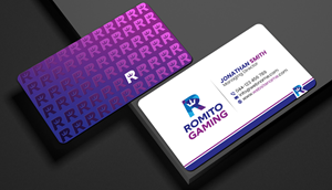 Business Card Design by Creations Box 2015 for Romito Gaming, LLC | Design: #31095246
