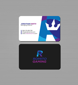Business Card Design by Creations Box 2015 for Romito Gaming, LLC | Design: #31095247