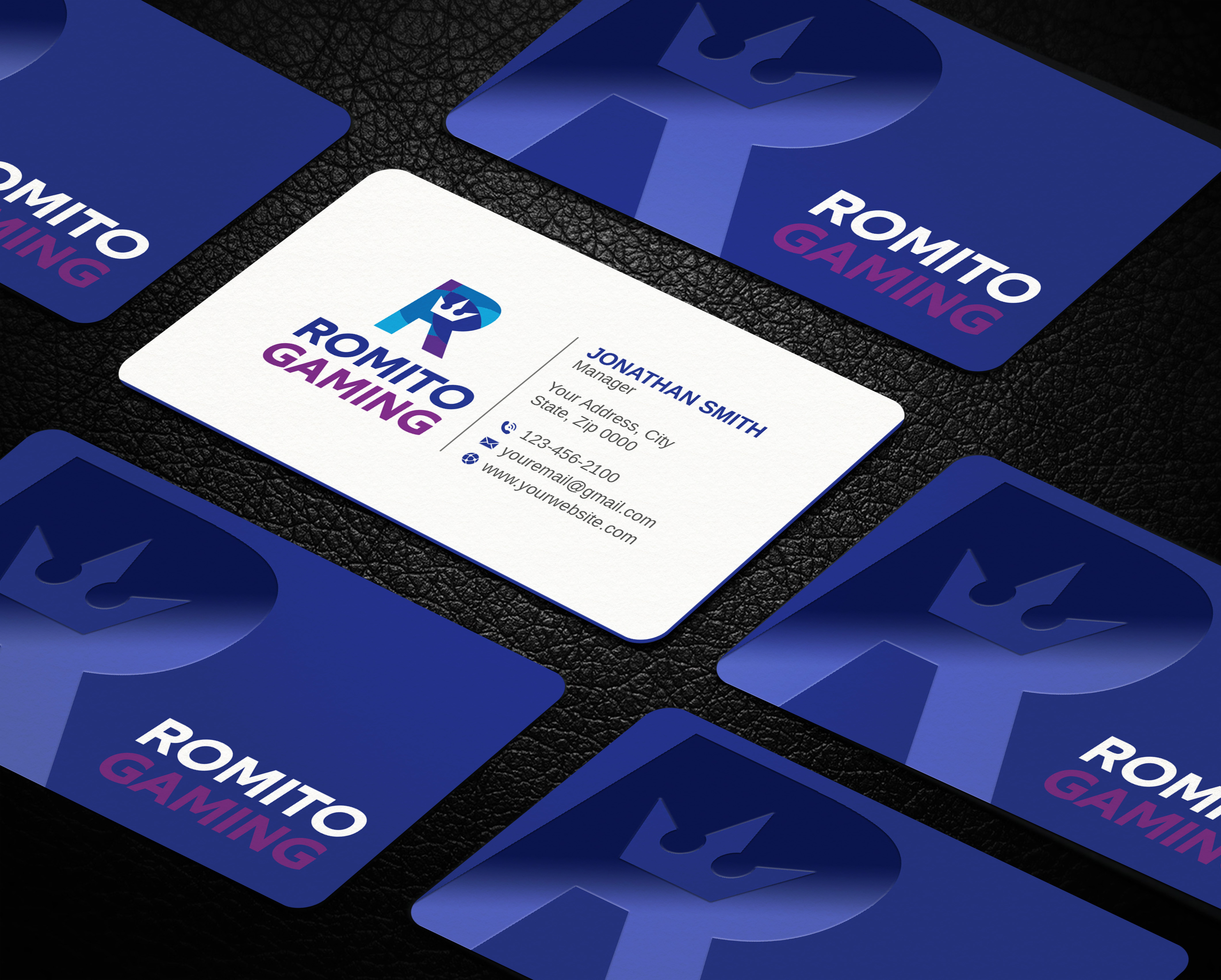 Design de Carte de Visite par LAXMI DESIGNHUB pour Romito Gaming, LLC | Design #31093704