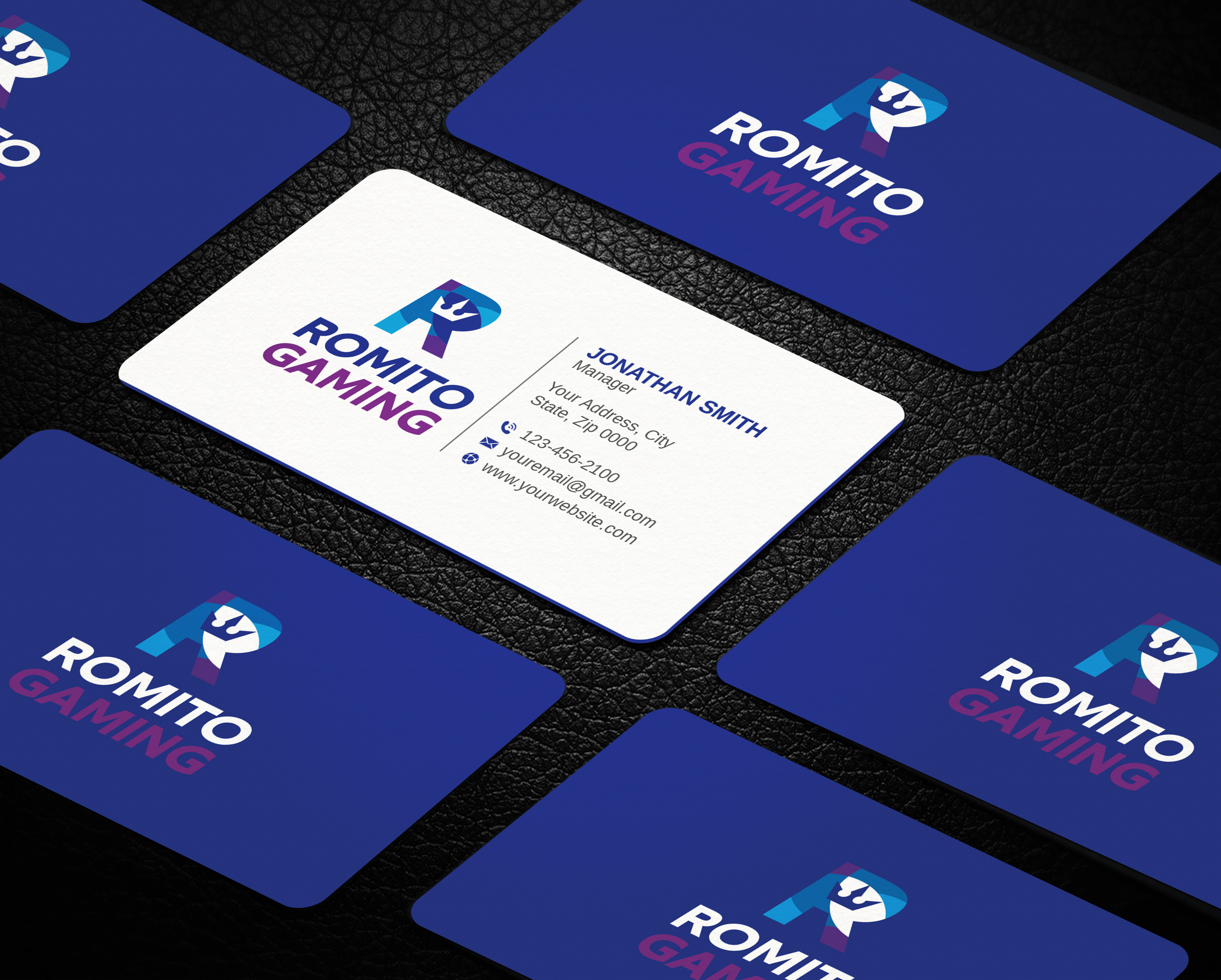 Business Card Design by LAXMI DESIGNHUB for Romito Gaming, LLC | Design #31093705