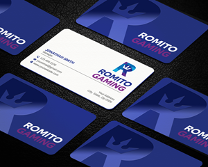 Business Card Design by LAXMI DESIGNHUB for Romito Gaming, LLC | Design: #31093706