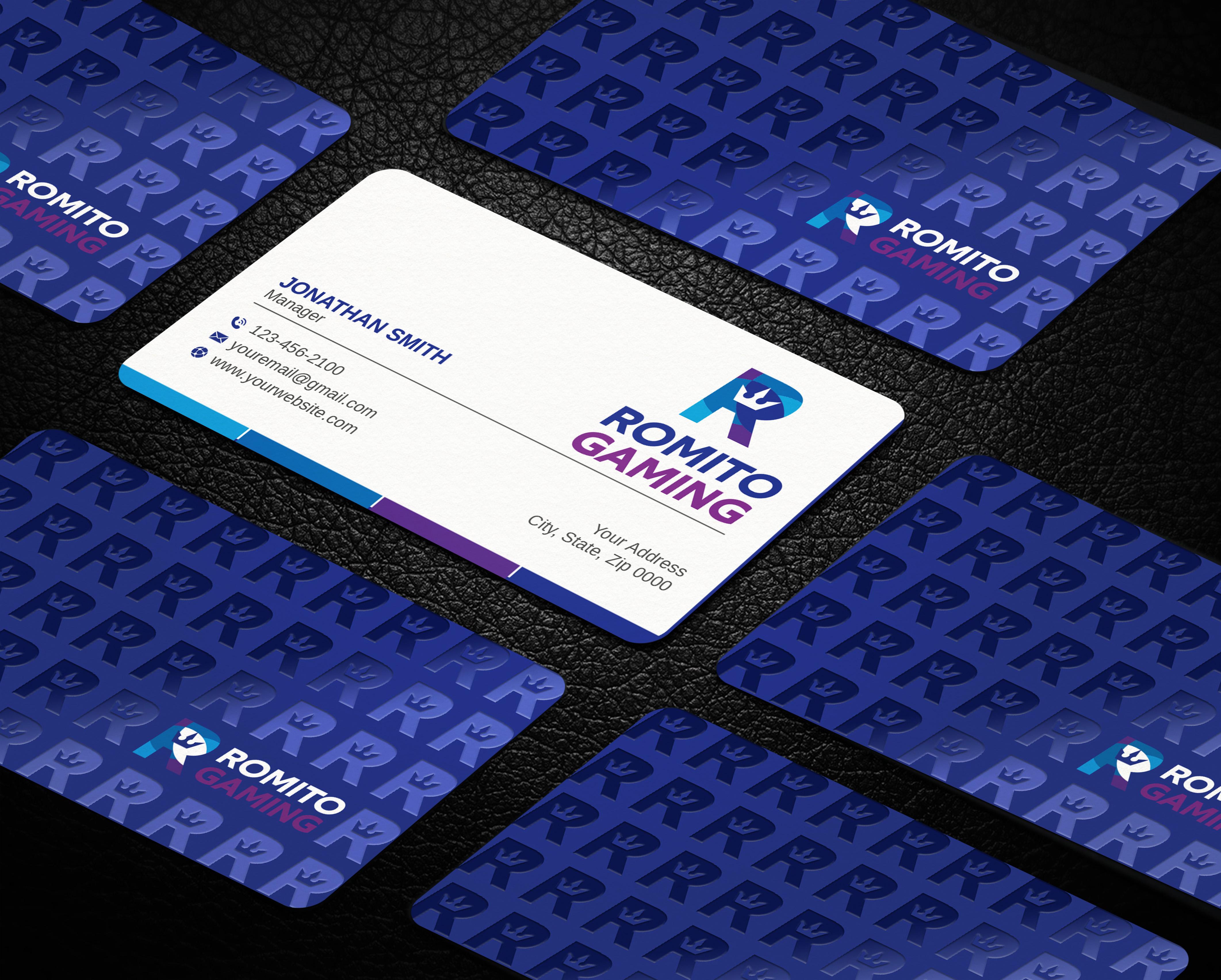 Business Card Design by LAXMI DESIGNHUB for Romito Gaming, LLC | Design #31093707