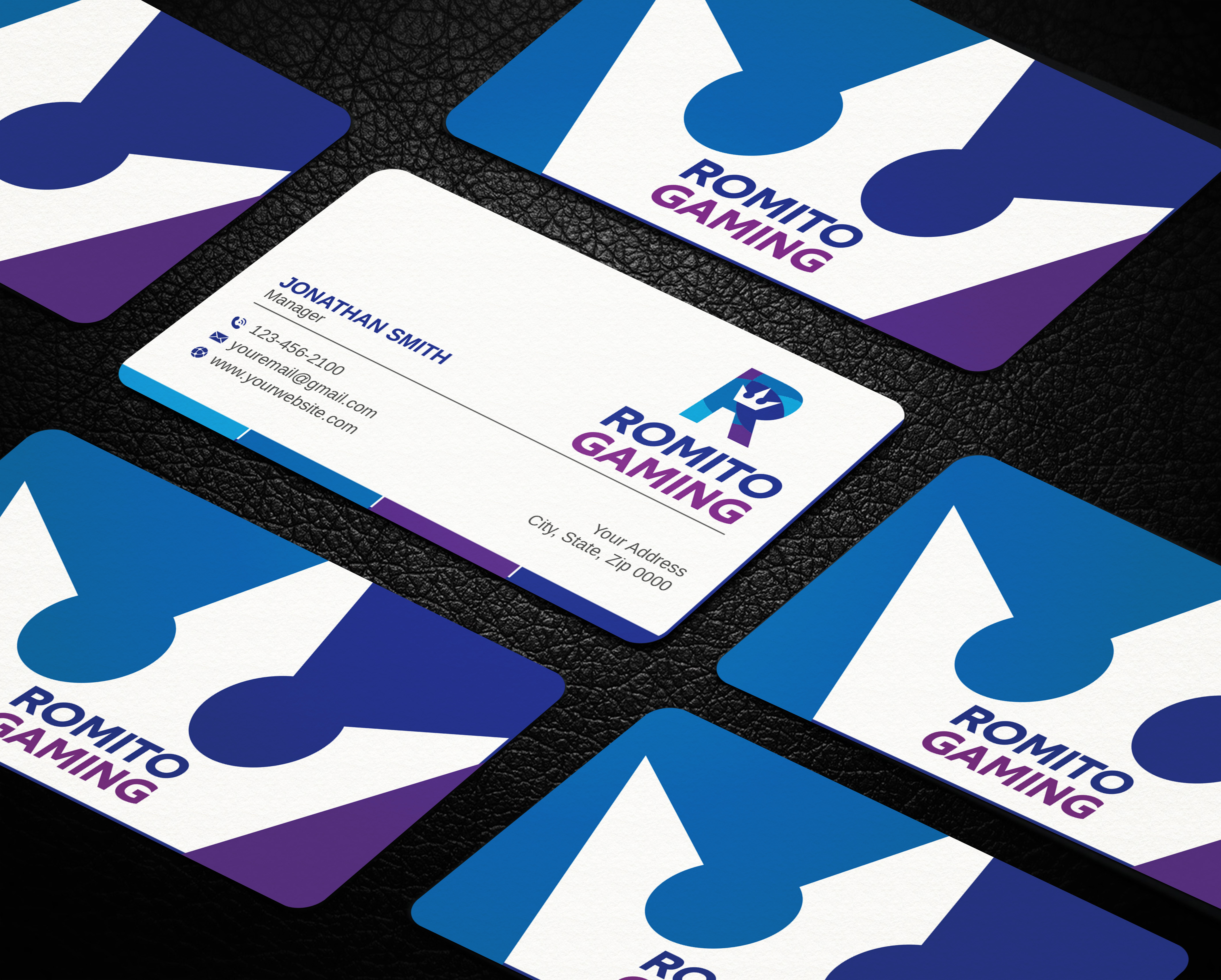 Business Card Design by LAXMI DESIGNHUB for Romito Gaming, LLC | Design #31093708