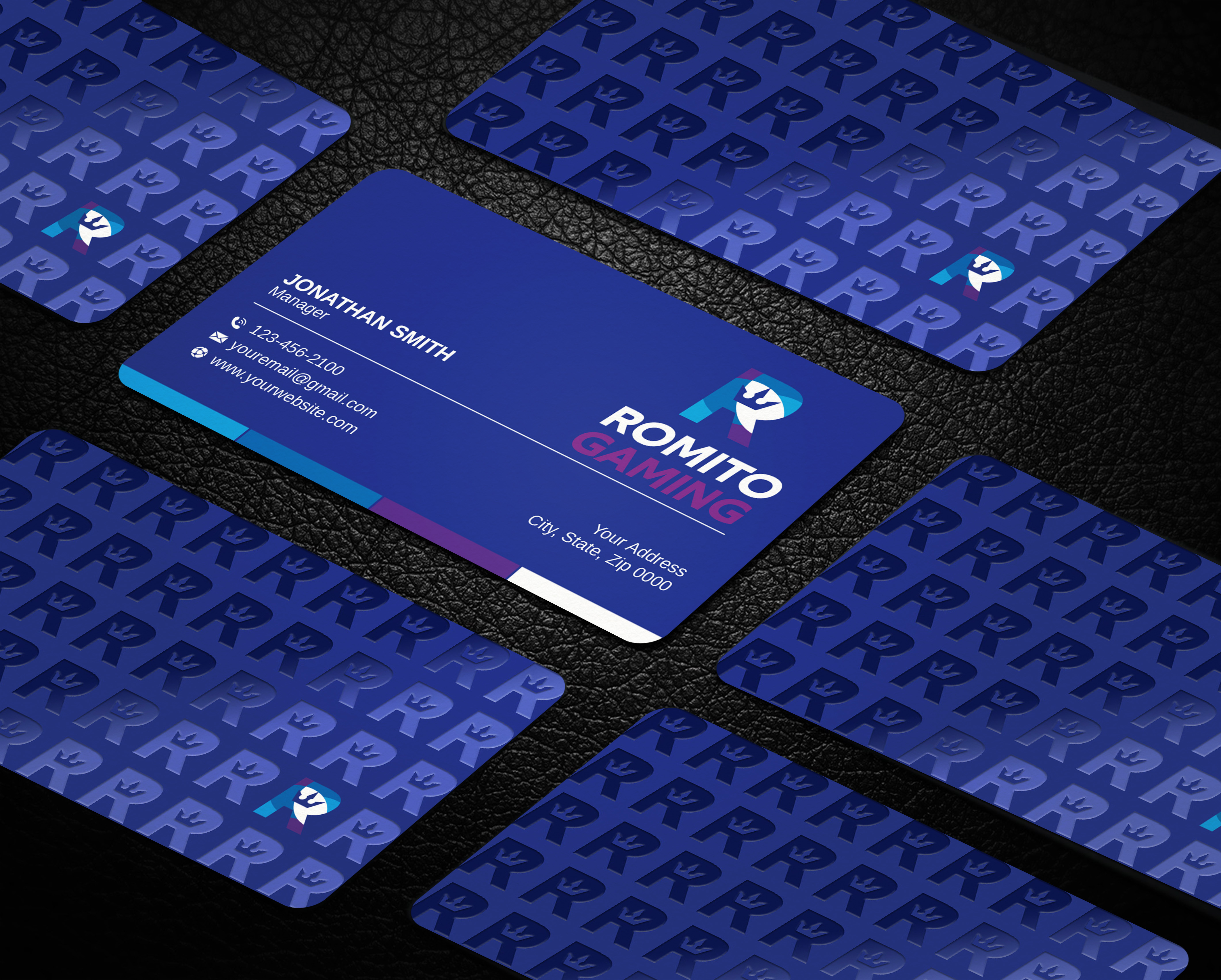 Business Card Design by LAXMI DESIGNHUB for Romito Gaming, LLC | Design #31093713