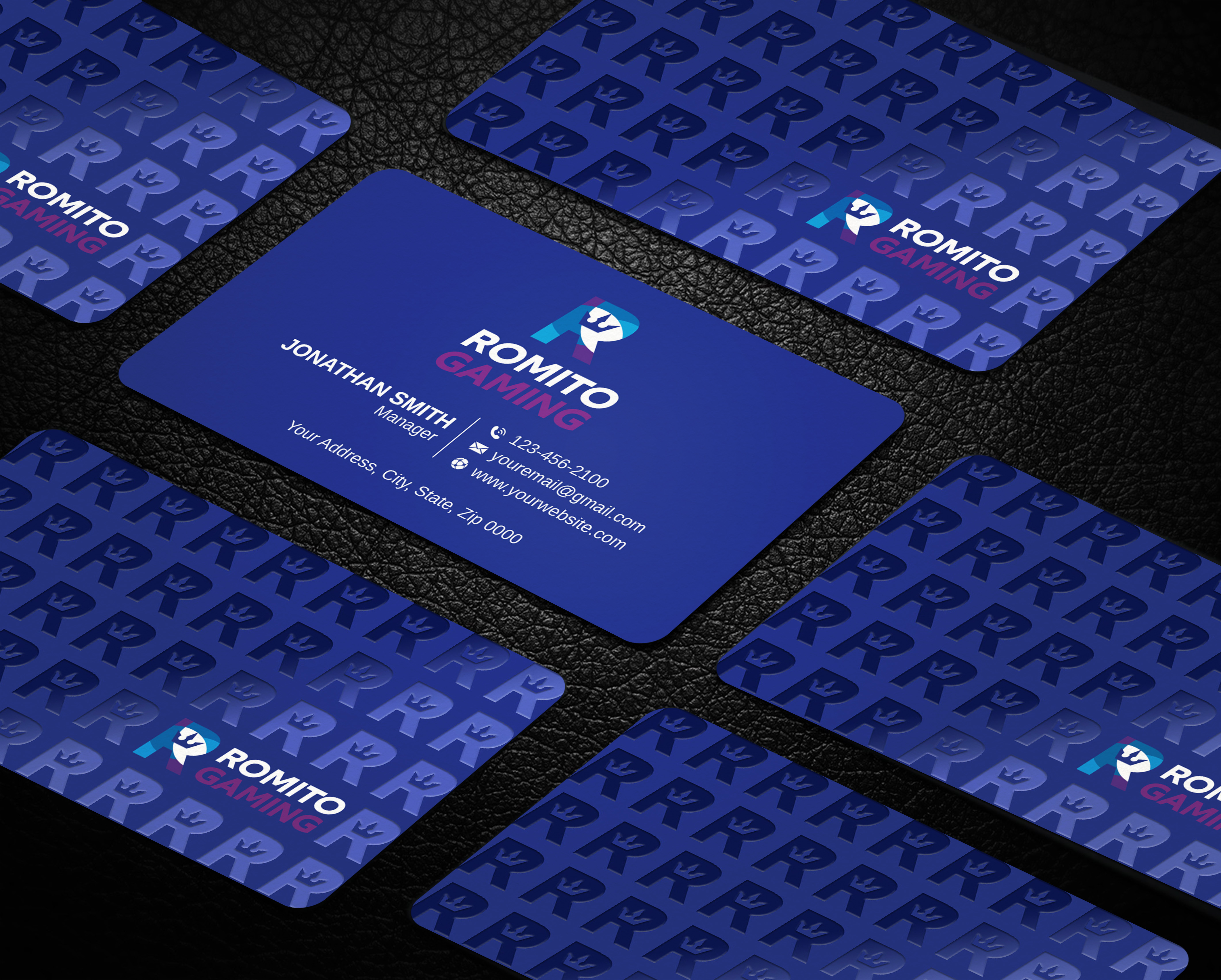 Business Card Design by LAXMI DESIGNHUB for Romito Gaming, LLC | Design #31093714