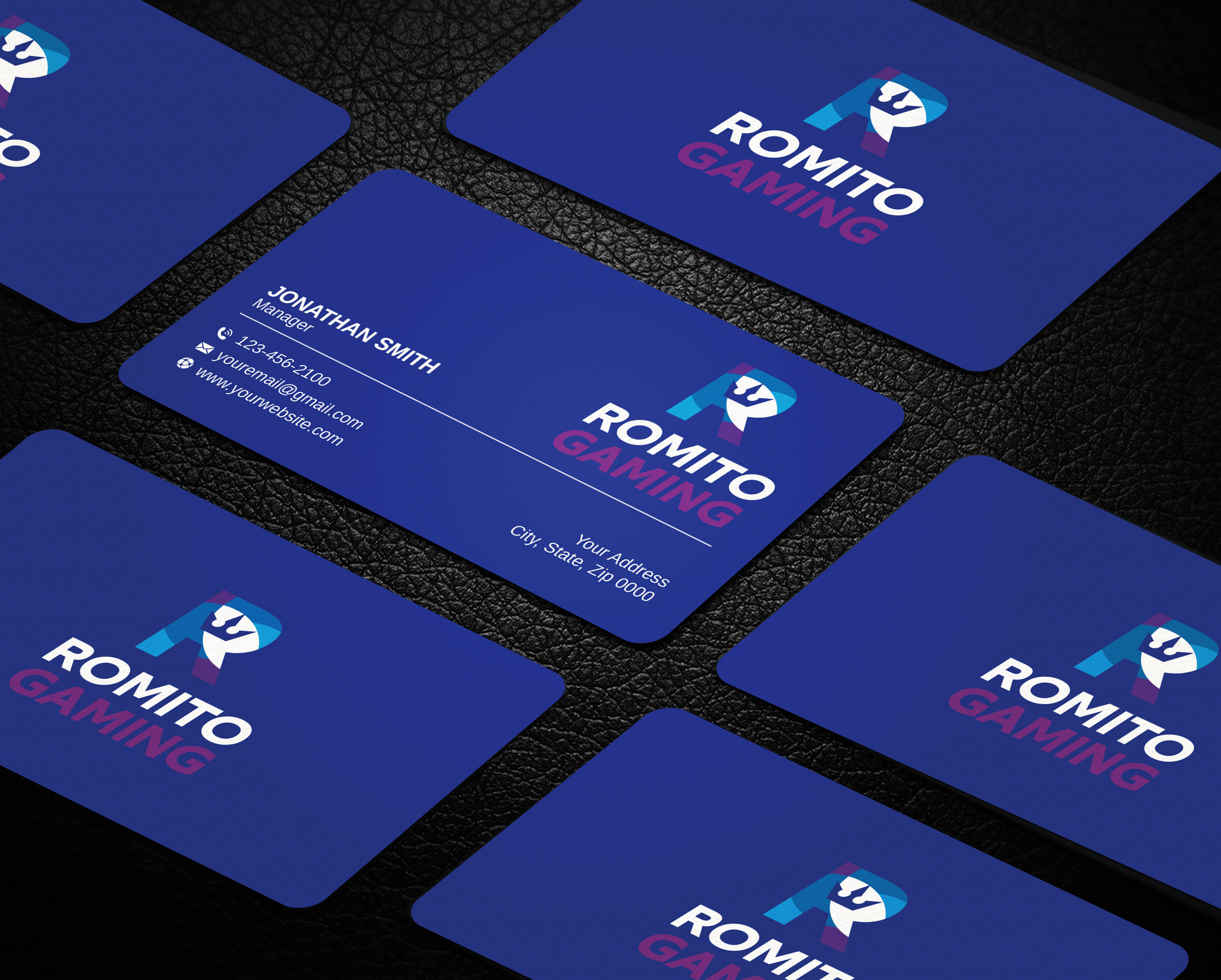 Business Card Design by LAXMI DESIGNHUB for Romito Gaming, LLC | Design #31093715