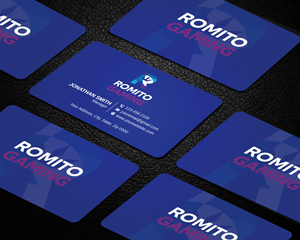 Business Card Design by LAXMI DESIGNHUB for Romito Gaming, LLC | Design: #31093716