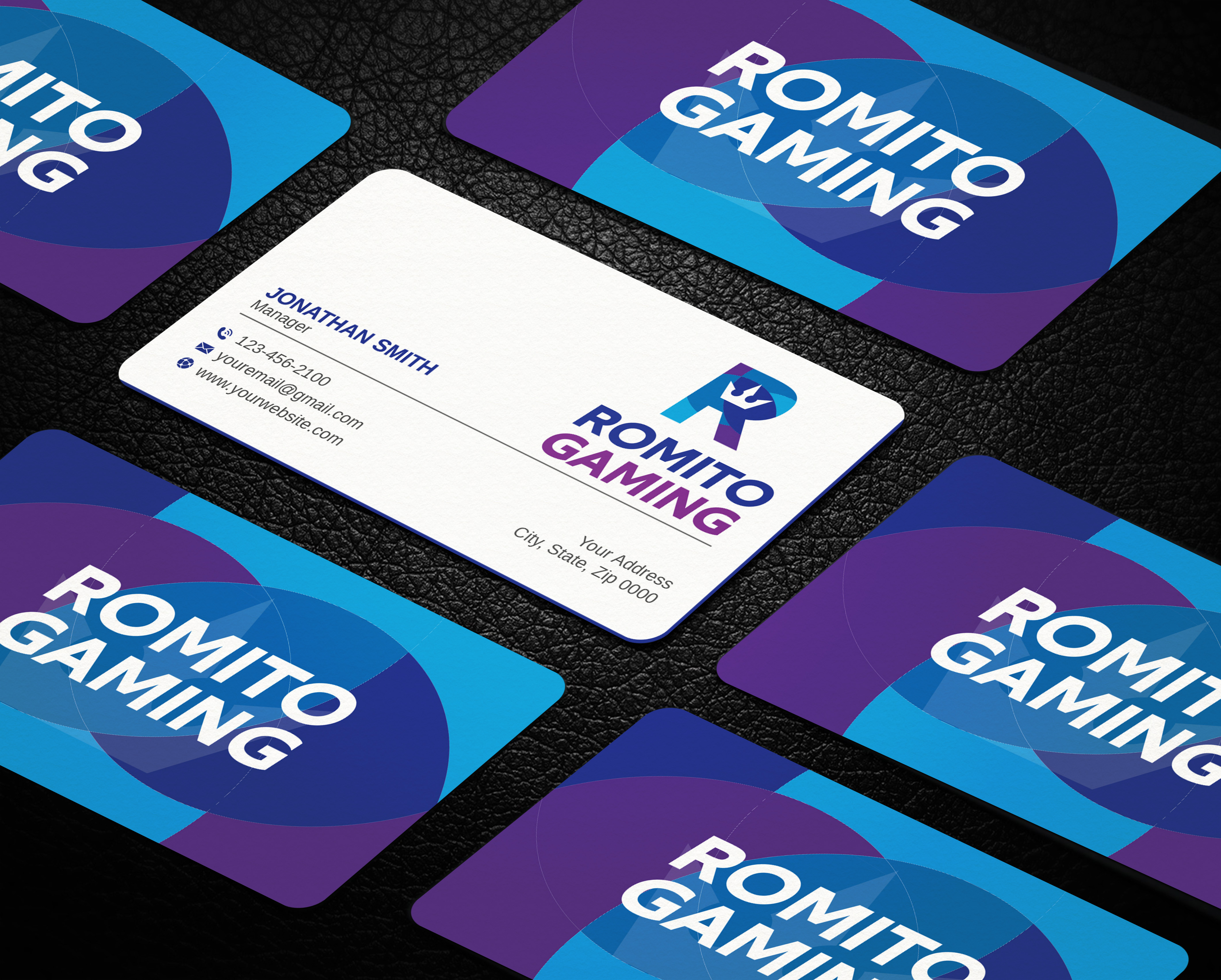 Business Card Design by LAXMI DESIGNHUB for Romito Gaming, LLC | Design #31093718