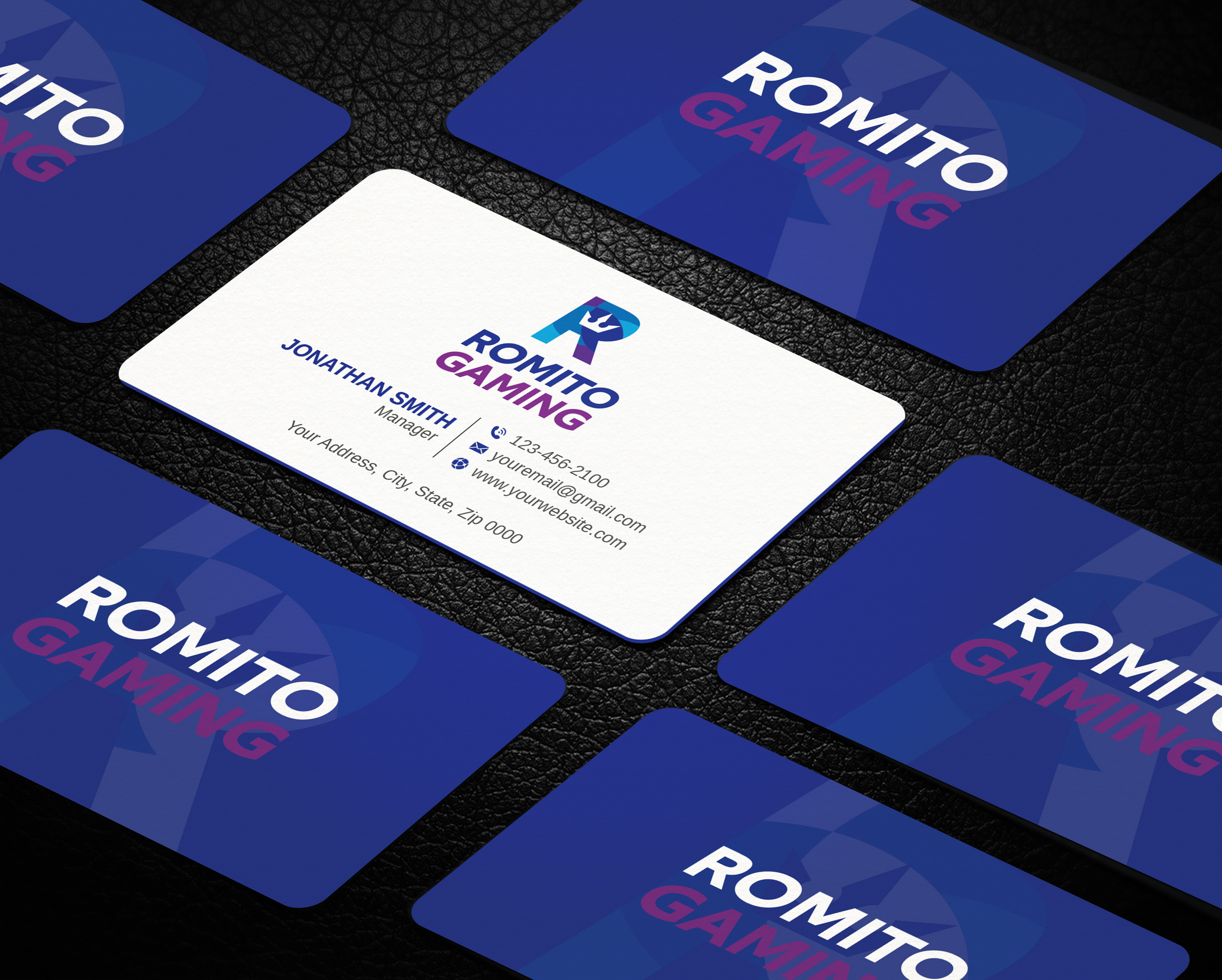 Business Card Design by LAXMI DESIGNHUB for Romito Gaming, LLC | Design #31093721
