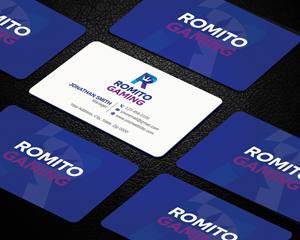 Business Card Design by LAXMI DESIGNHUB for Romito Gaming, LLC | Design: #31093721