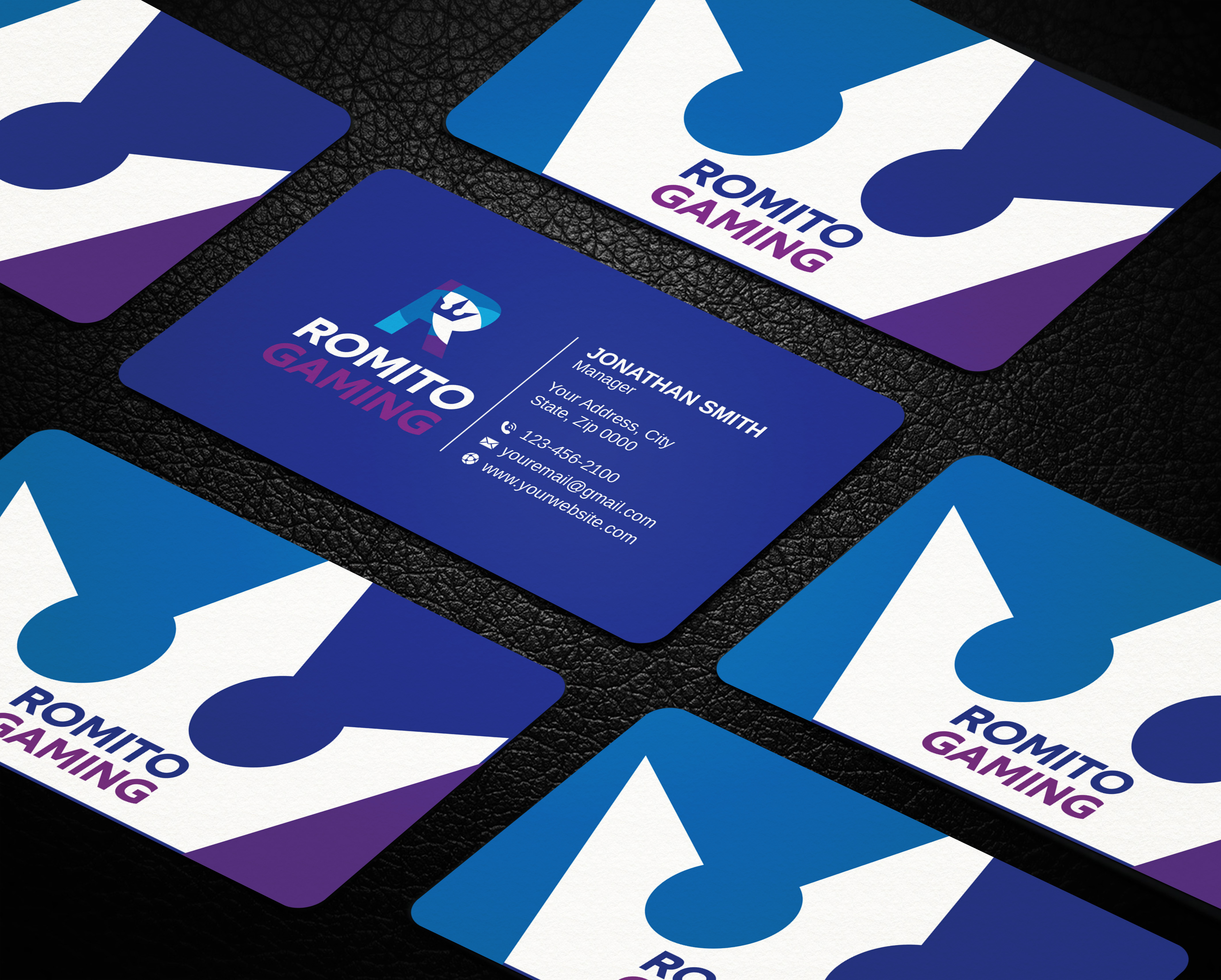 Business Card Design by LAXMI DESIGNHUB for Romito Gaming, LLC | Design #31093722