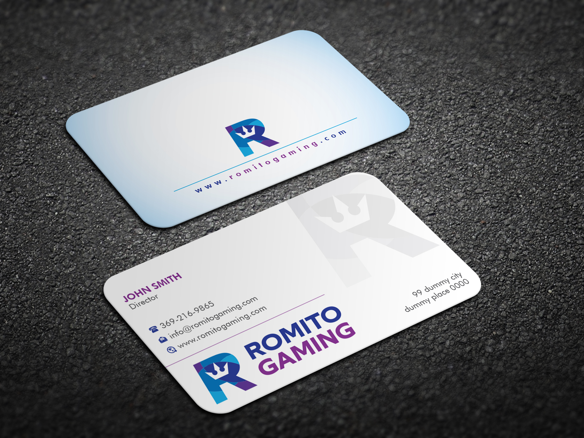 Business Card Design by Magic of Art for Romito Gaming, LLC | Design #31095735