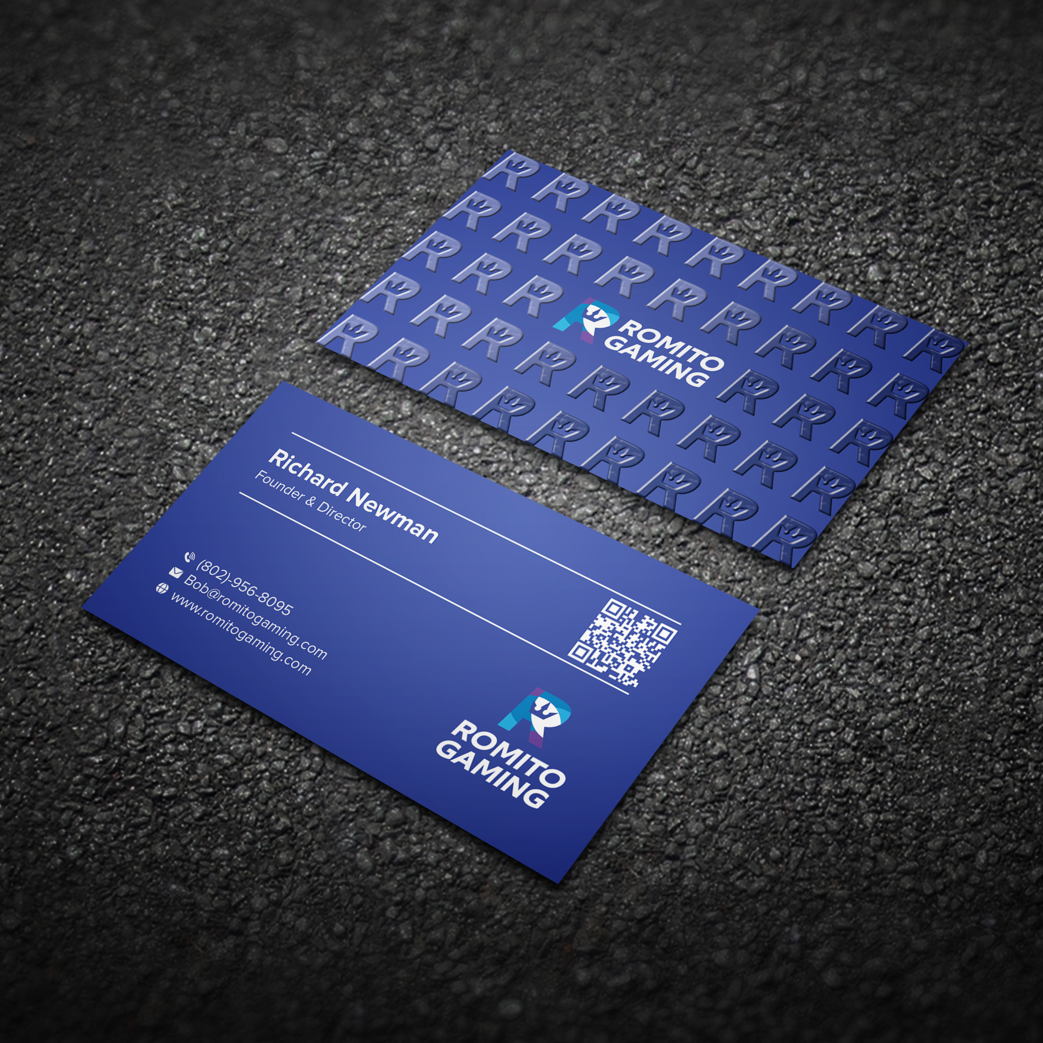 Business Card Design by Bikash Das for Romito Gaming, LLC | Design #31095488