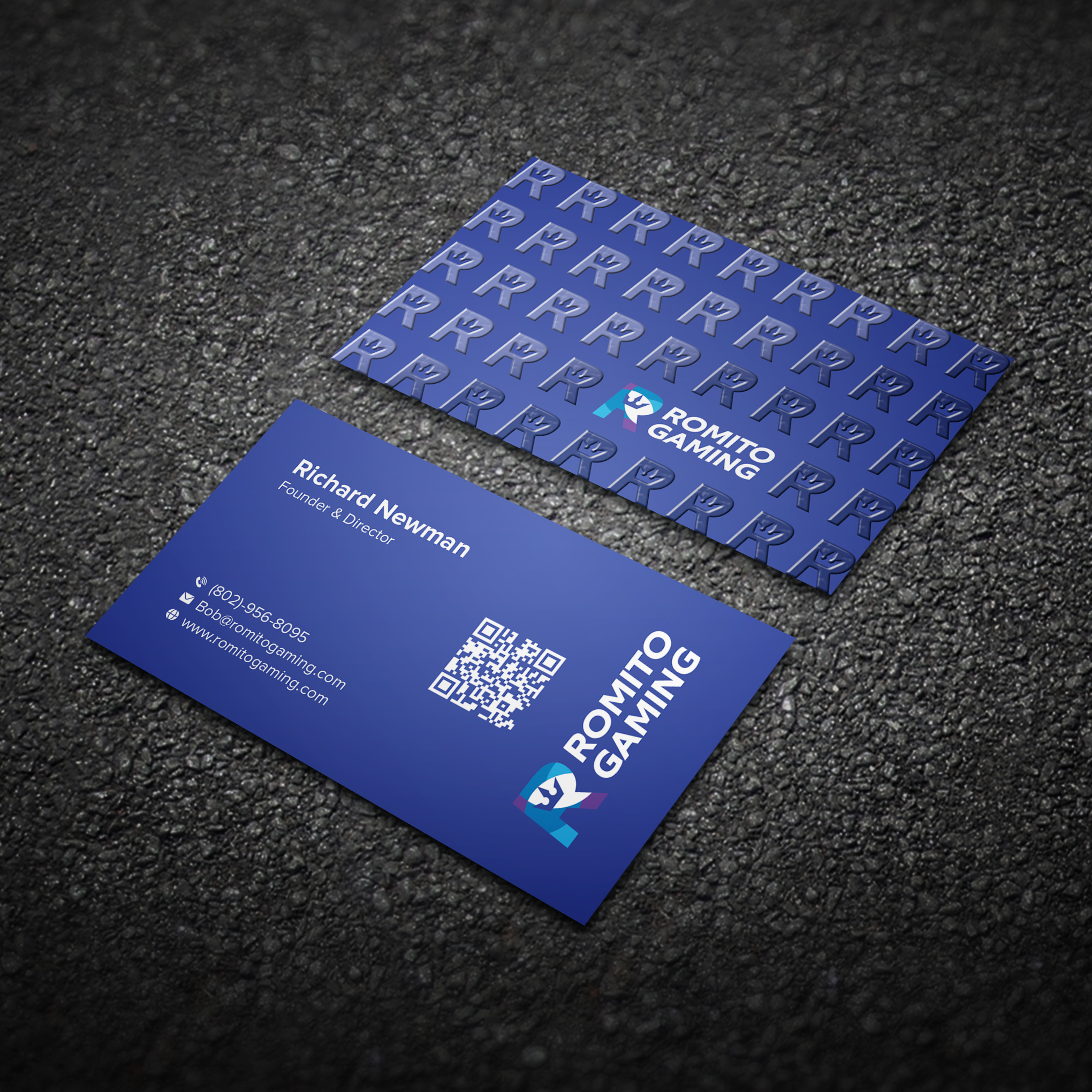 Business Card Design by Bikash Das for Romito Gaming, LLC | Design #31095645