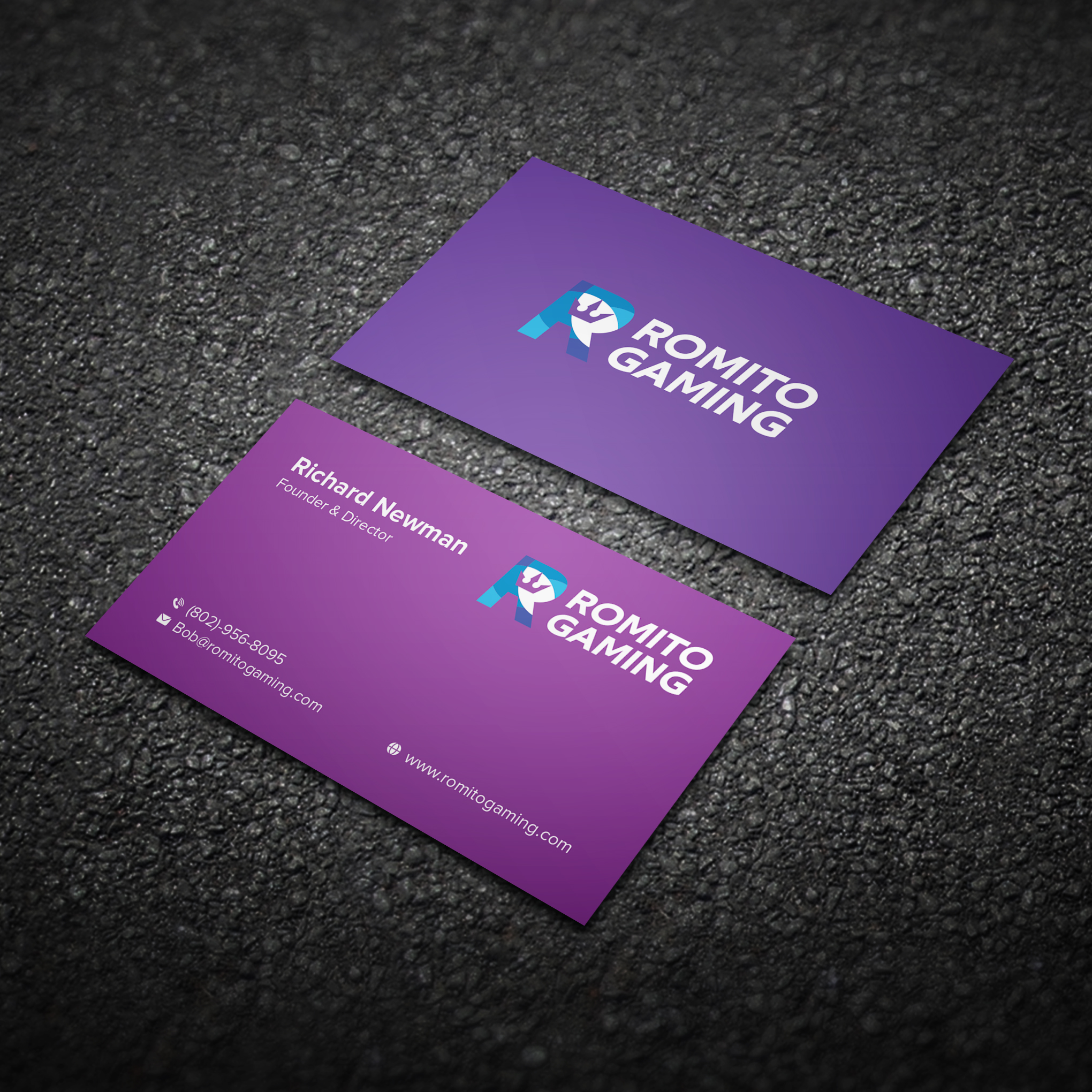 Business Card Design by Bikash Das for Romito Gaming, LLC | Design #31097115