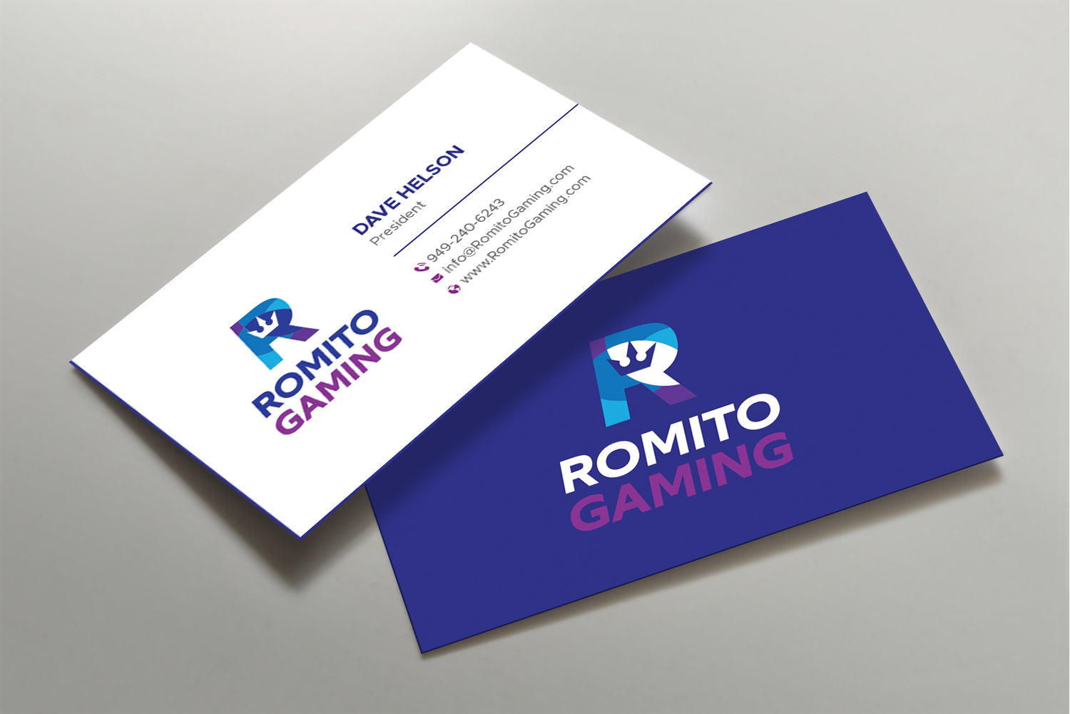 Business Card Design by DesignShout for Romito Gaming, LLC | Design #31094977