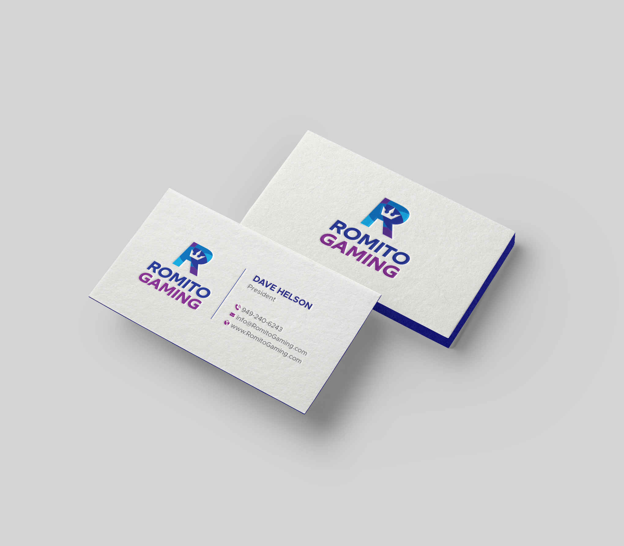 Business Card Design by DesignShout for Romito Gaming, LLC | Design #31095059