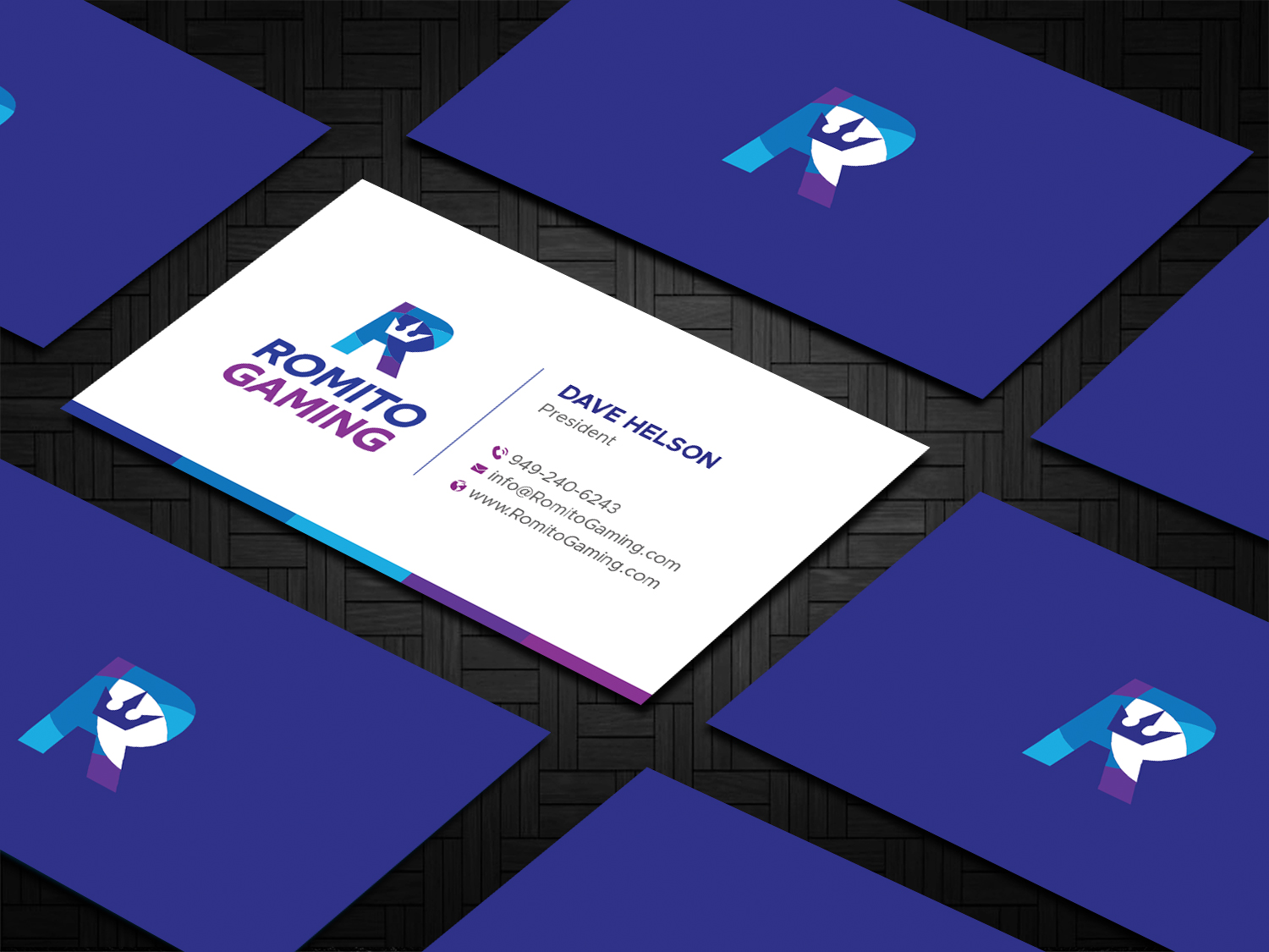 Business Card Design by DesignShout for Romito Gaming, LLC | Design #31095133