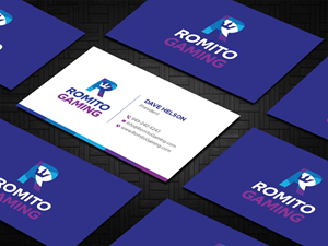 Business Card Design by DesignShout for Romito Gaming, LLC | Design: #31095135