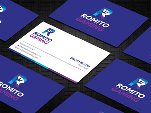 Business Card Design by DesignShout for Romito Gaming, LLC | Design: #31095161