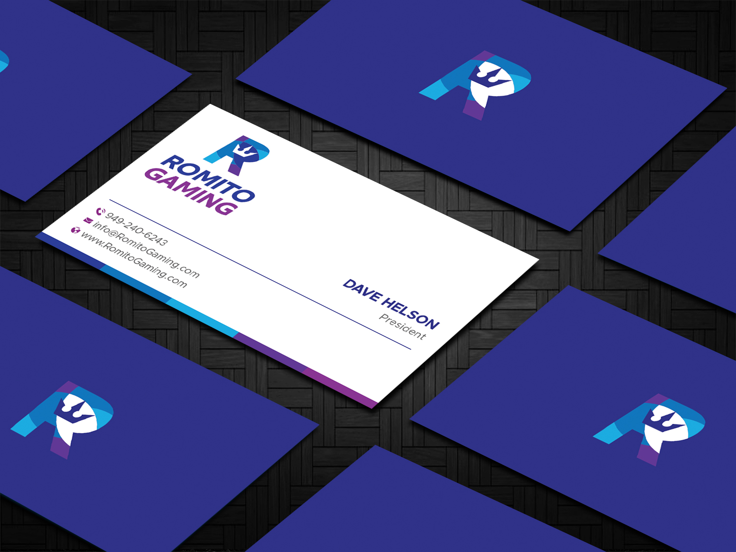 Business Card Design by DesignShout for Romito Gaming, LLC | Design #31095162