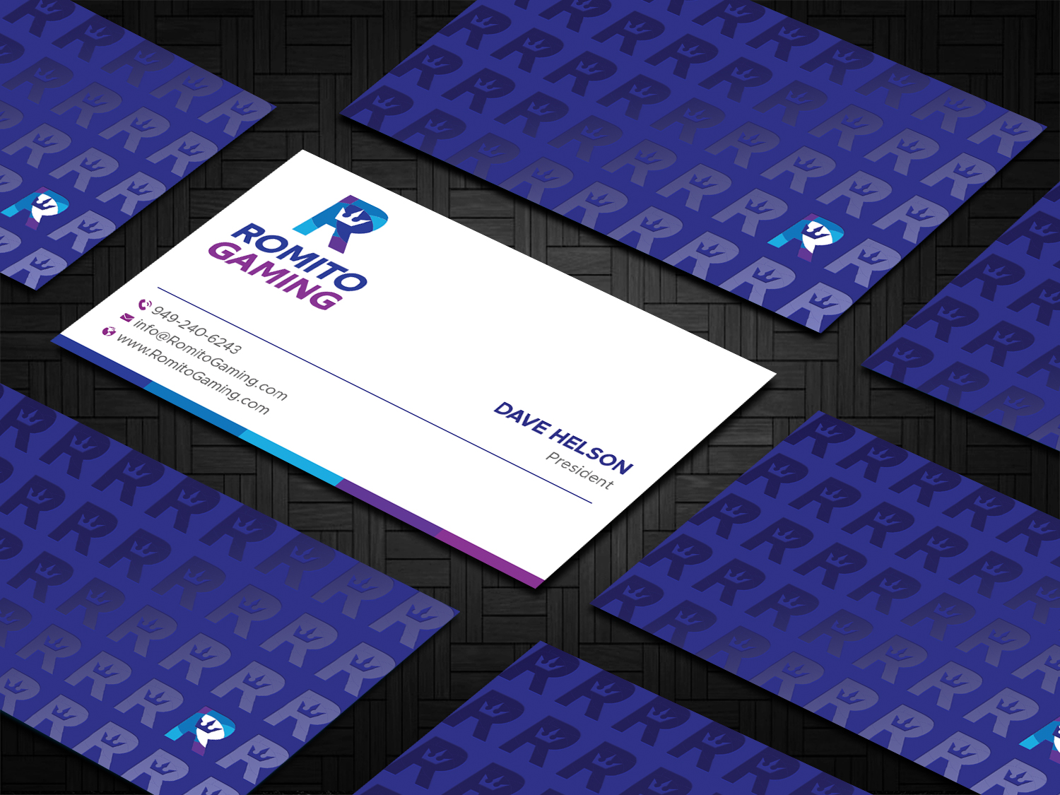 Business Card Design by DesignShout for Romito Gaming, LLC | Design #31095163