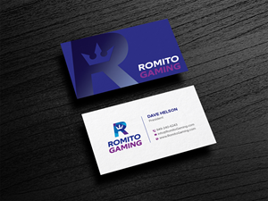 Business Card Design by DesignShout for Romito Gaming, LLC | Design: #31095228