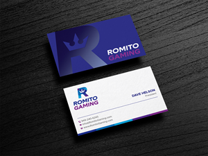 Business Card Design by DesignShout for Romito Gaming, LLC | Design: #31095230