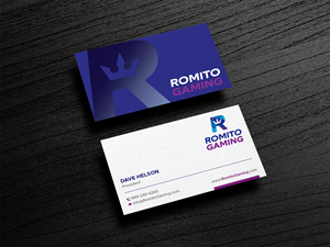 Business Card Design by DesignShout for Romito Gaming, LLC | Design: #31095251