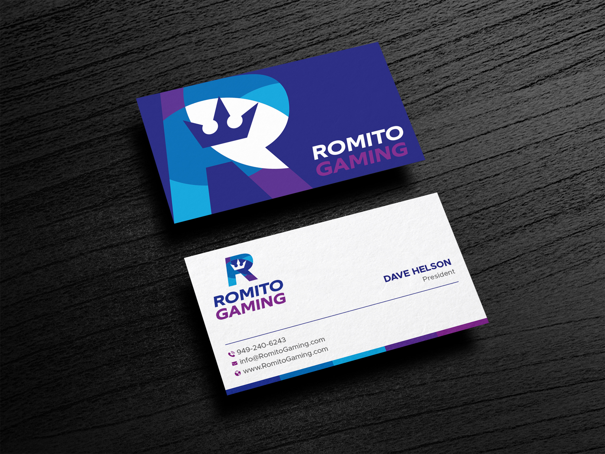 Business Card Design by DesignShout for Romito Gaming, LLC | Design #31095252