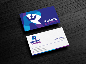 Business Card Design by DesignShout for Romito Gaming, LLC | Design: #31095252