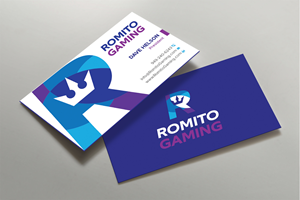 Business Card Design by DesignShout for Romito Gaming, LLC | Design: #31095307