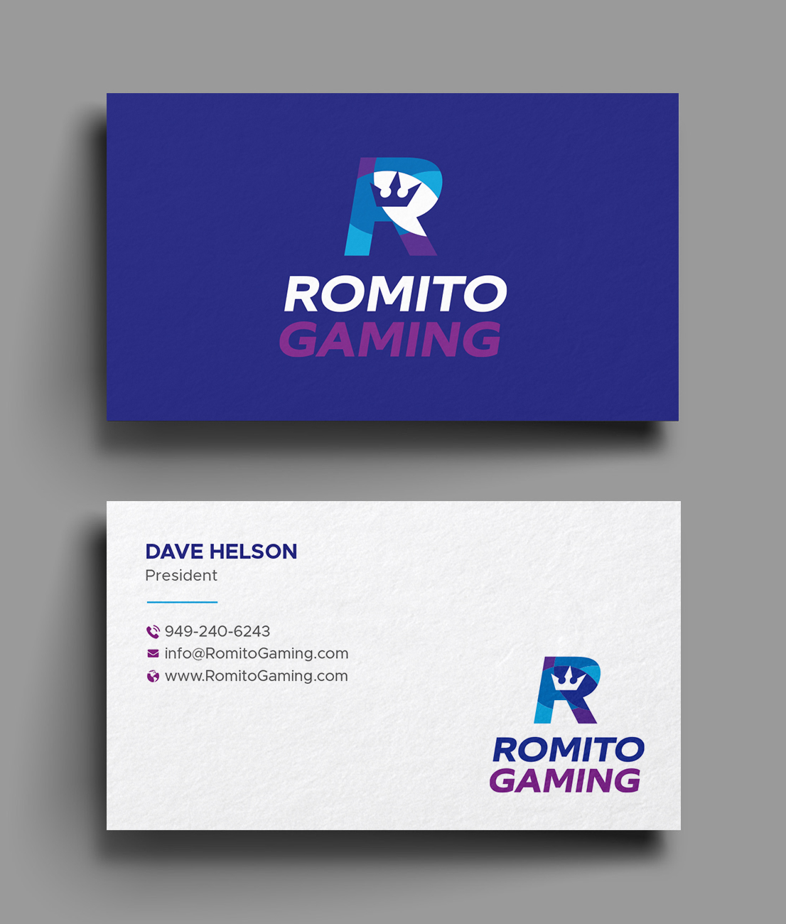 Business Card Design by DesignShout for Romito Gaming, LLC | Design #31111907