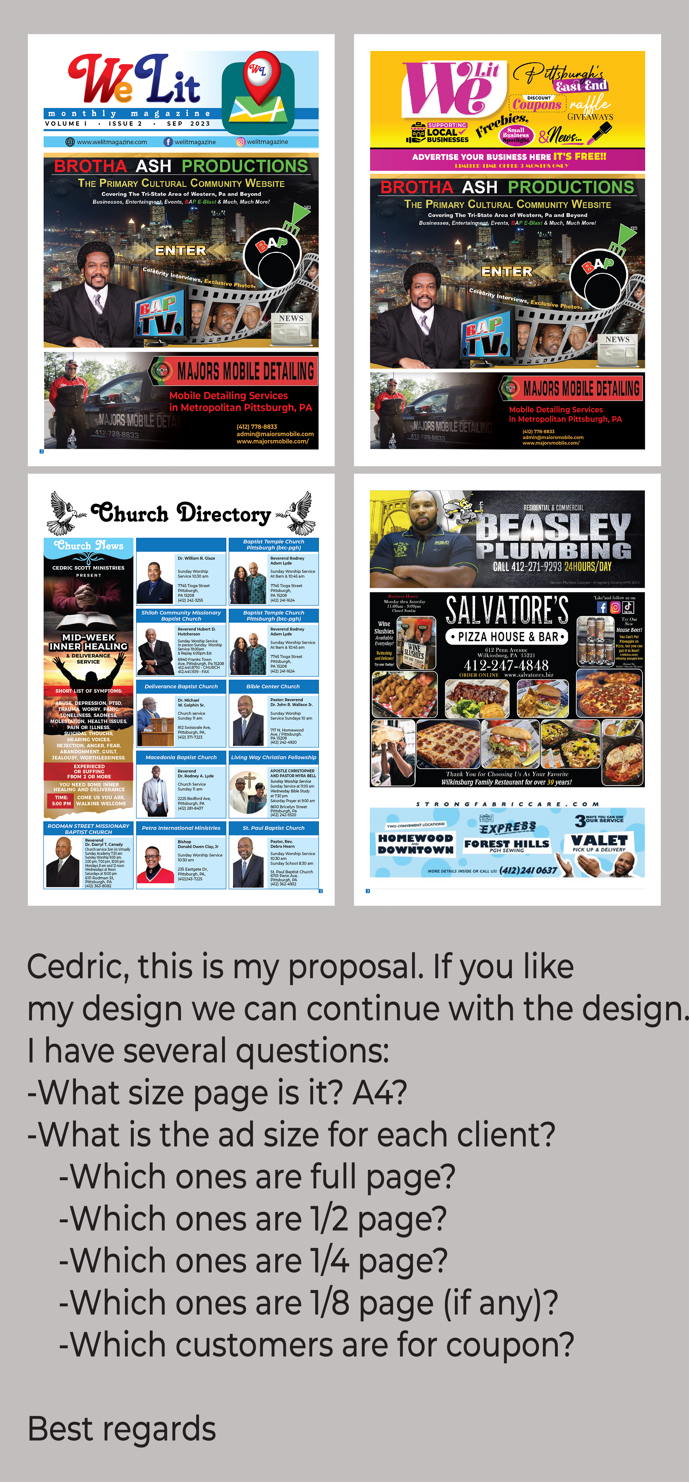 Diseño de Revista por Al Pech para este proyecto | Diseño #31112564