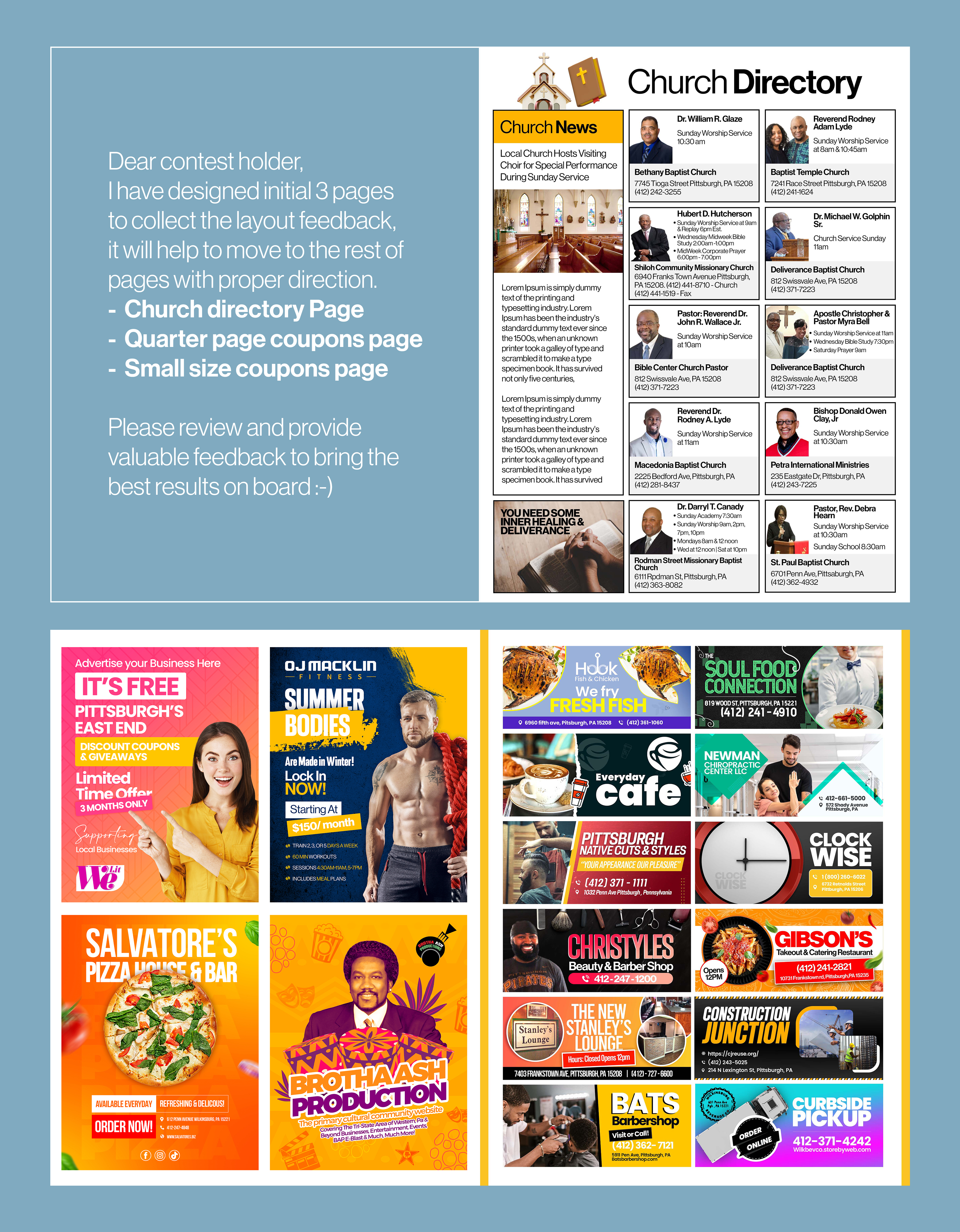 Magazine Design by Graphic Guy for this project | Design #31133497
