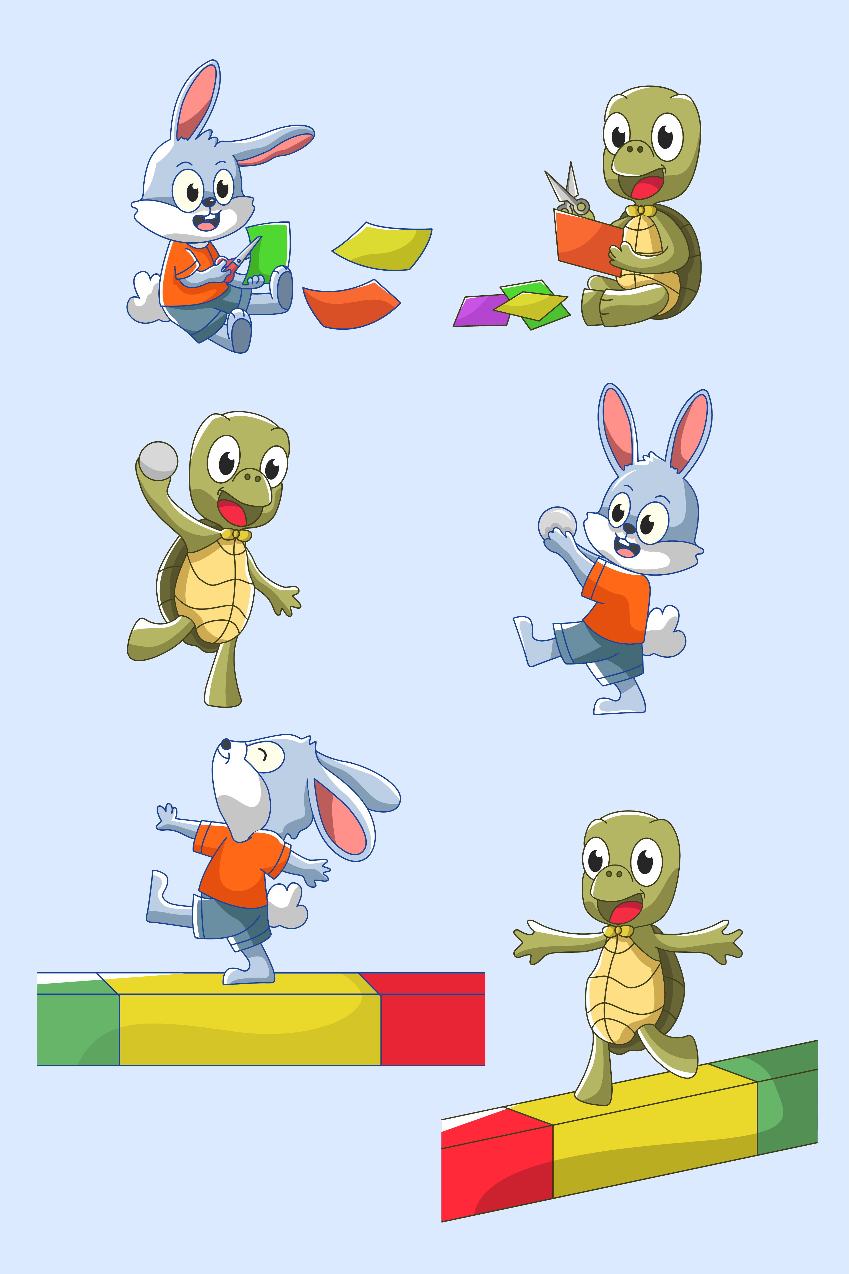 Character Design by AndrianDC for Tortoise and Hare | Design #31170920