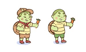 Character Design by StefanArtDesign for Tortoise and Hare | Design: #31250175