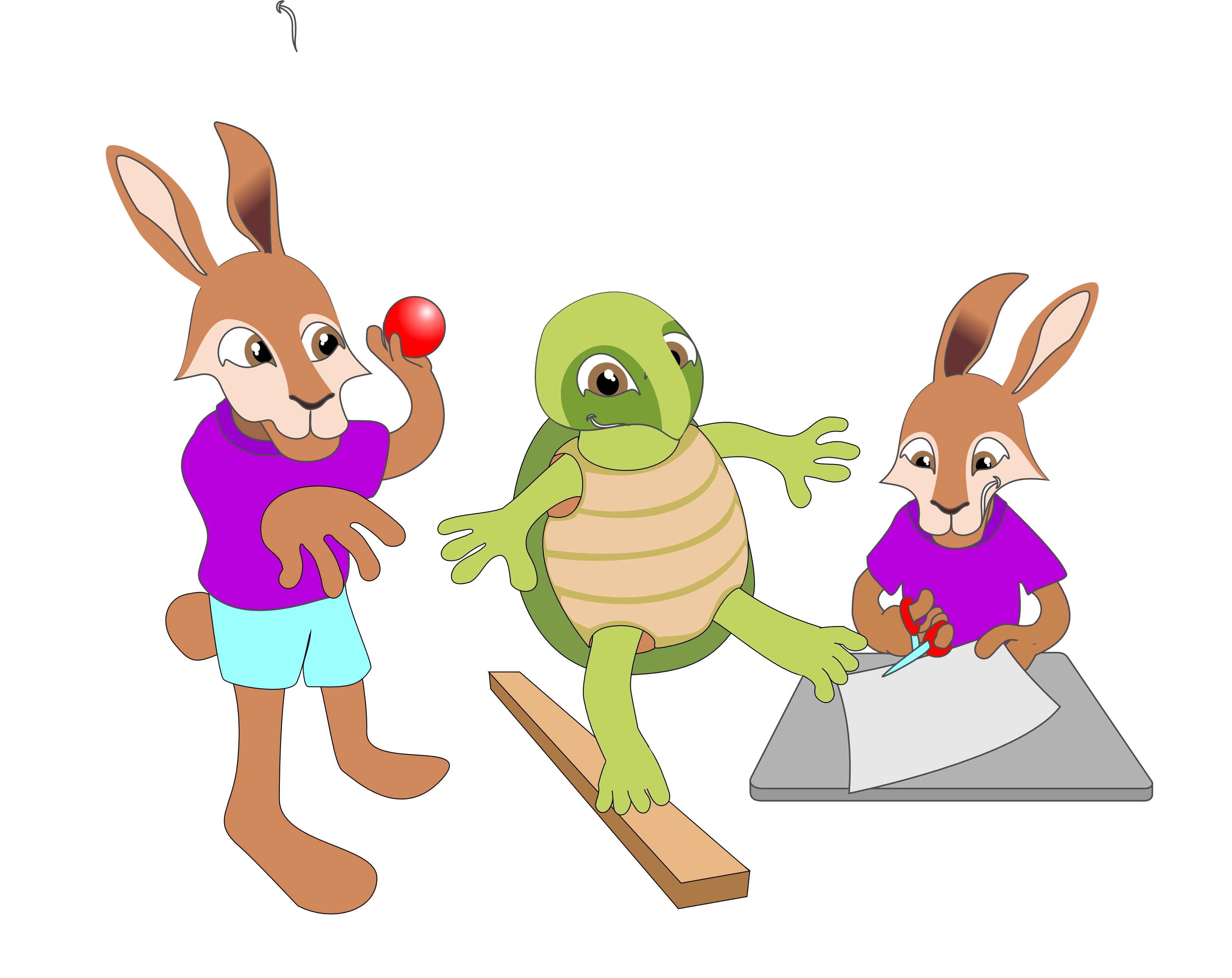 Character Design by cornel888 for Tortoise and Hare | Design #31168920