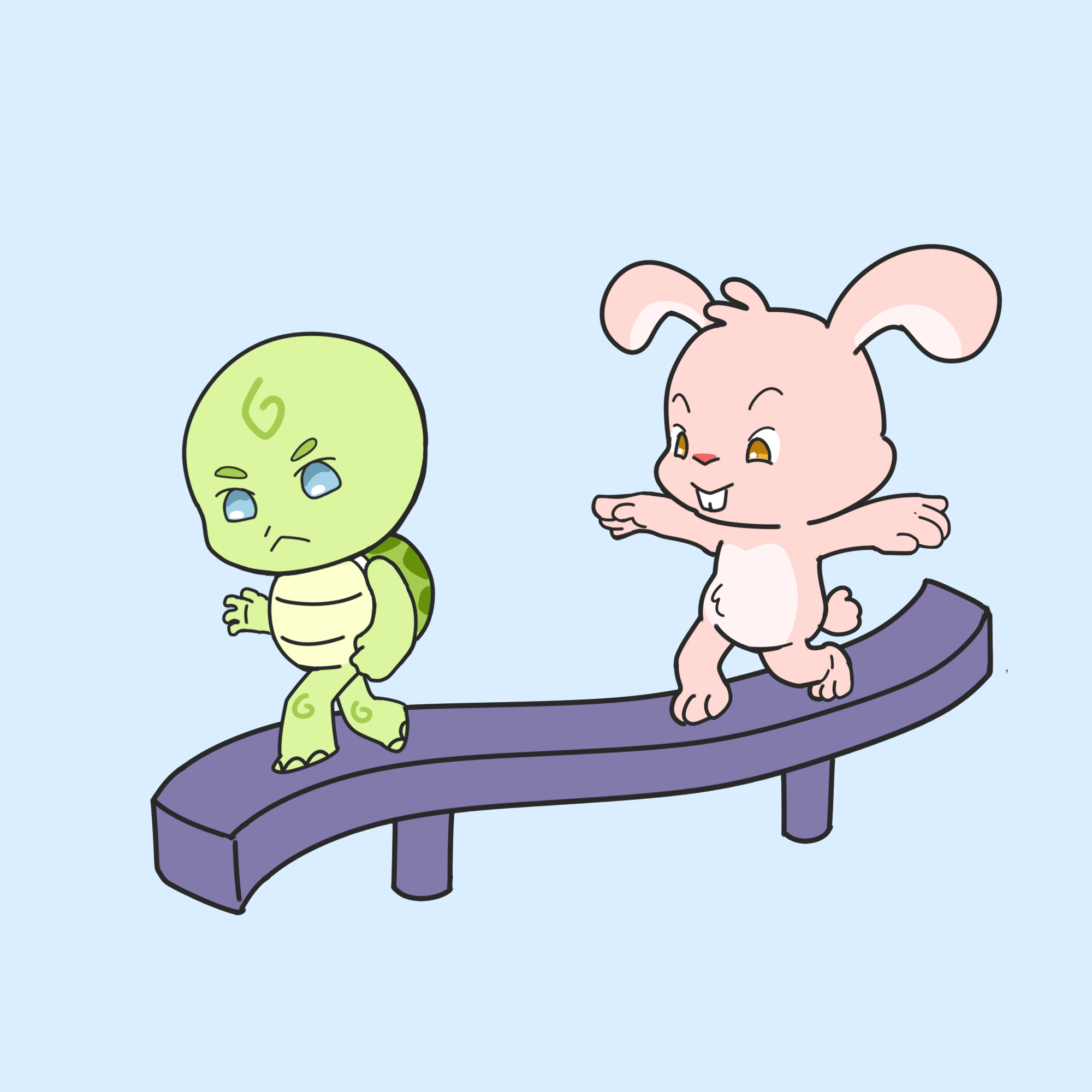 Design de Figurine par Pcat Vo pour Tortoise and Hare | Design #31151026