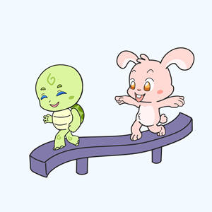Character Design by Pcat Vo for Tortoise and Hare | Design: #31167104
